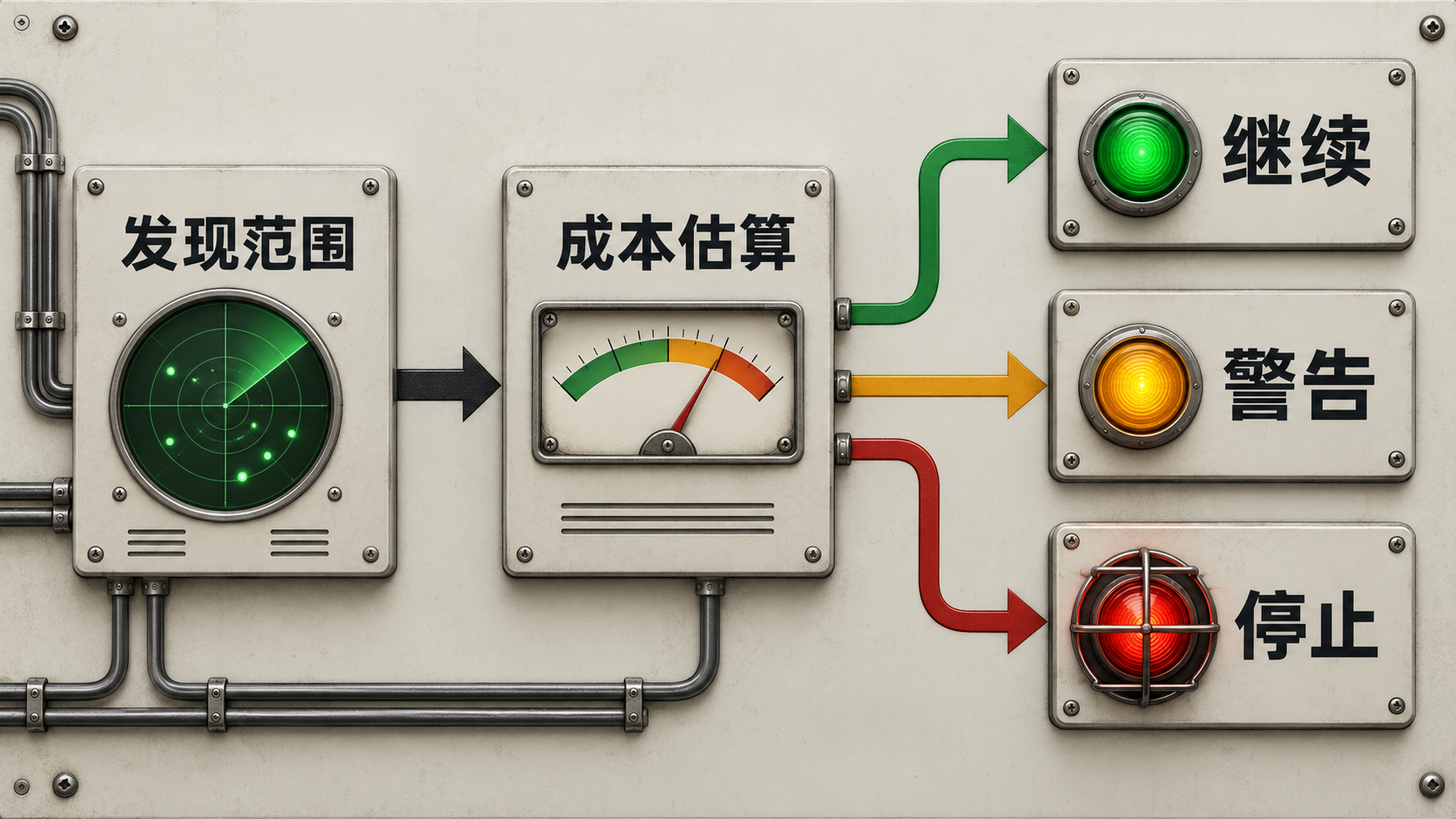 AIOps 的调查成本门禁：在第一条付费查询之前决定继续、警告或停止