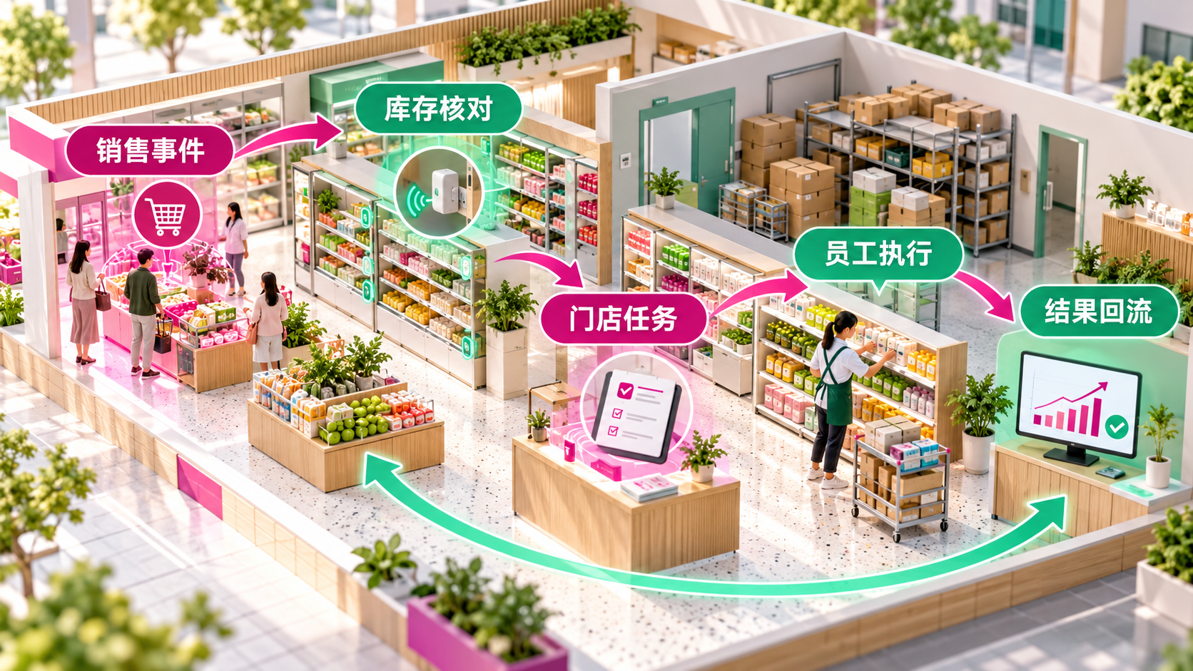 零售门店 Agent：把补货、价格、任务和员工知识连接到同一条执行链