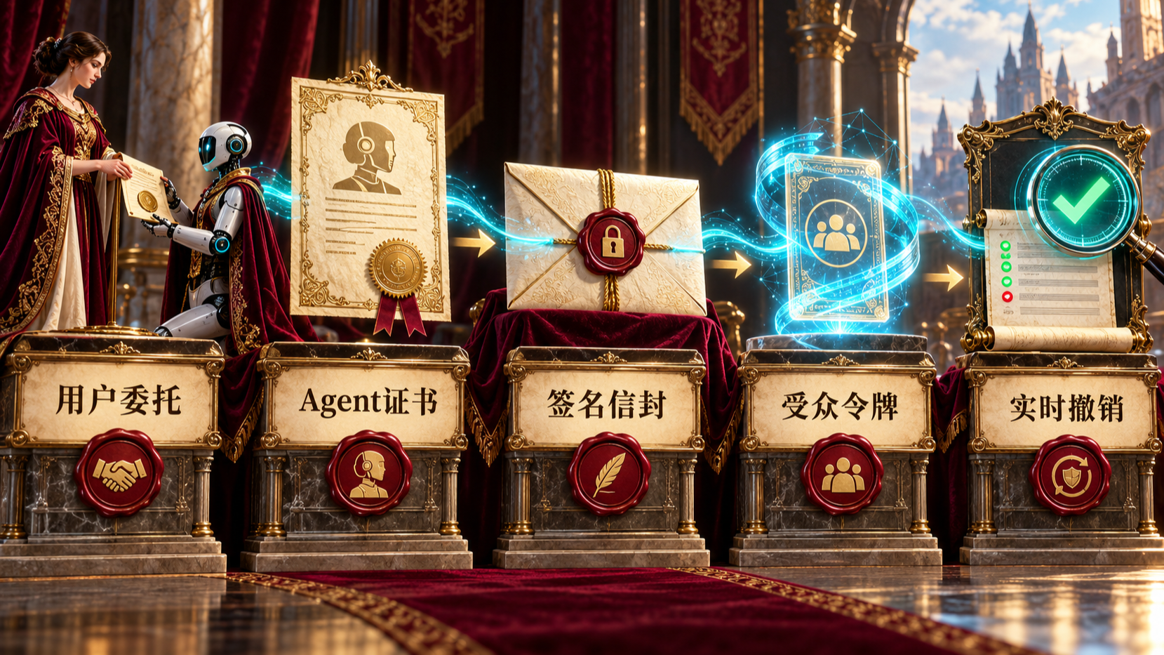 多 Agent 的 X.509 身份链：证明谁调用、代表谁、能调用什么
